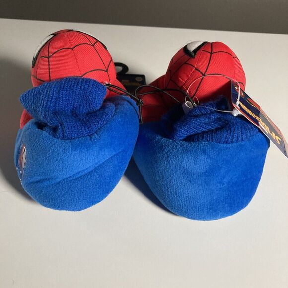 Marvel Spider-man Sock Slippers (Child’s Size 9/10) • NEW With Tags - Picture 4 of 8